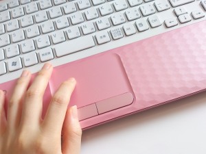 ピンクパソコン