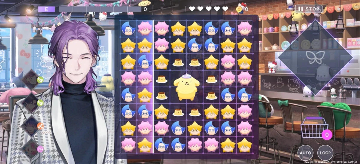 Groove Match Puzzle with Sanrio Characters