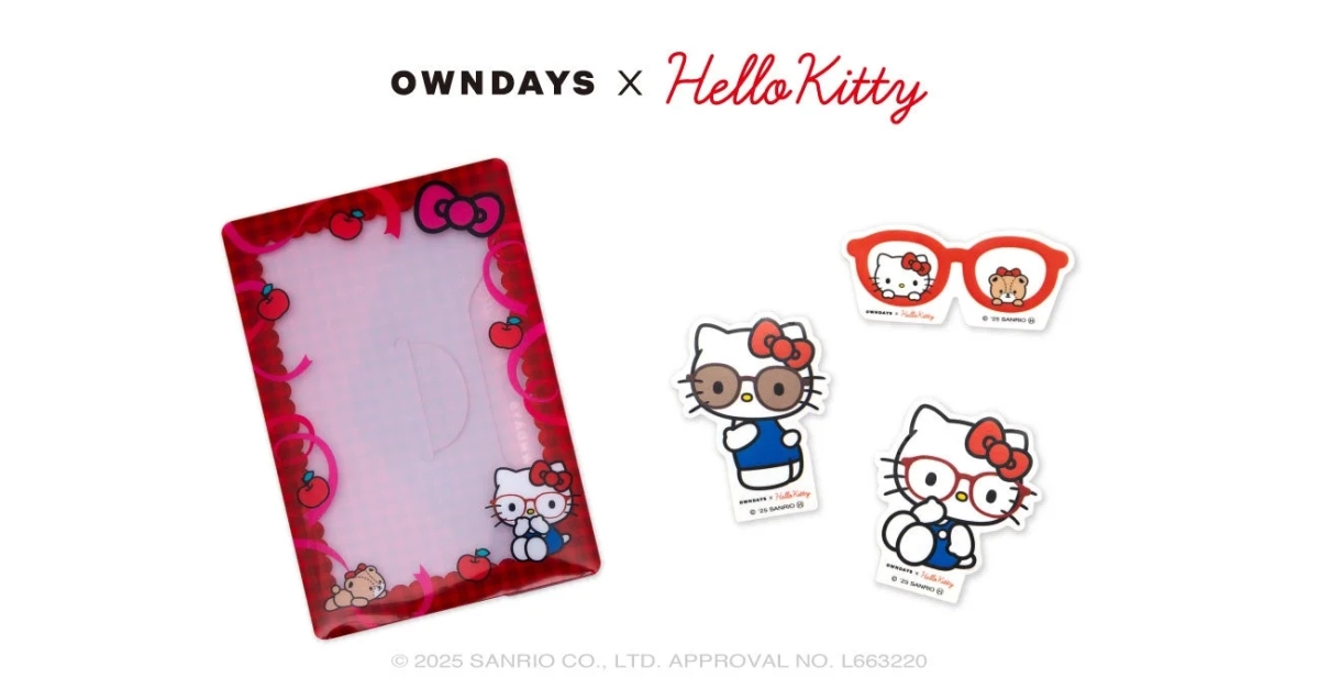 Original Sticker & Letter-shaped Card Case