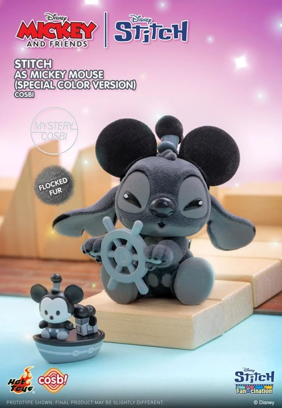 Stitch as Steamboat Willie Cosbi (Secret)