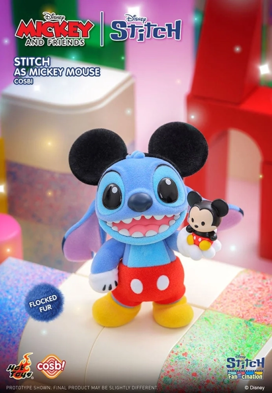 Stitch as Mickey Mouse Cosbi