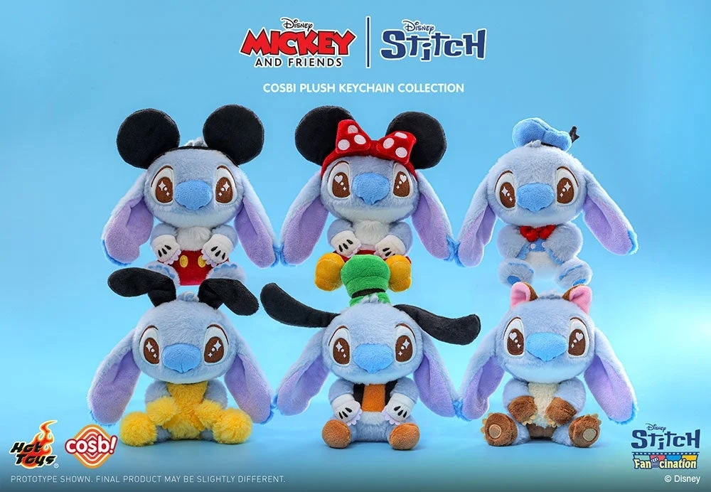 Stitch Plush Keychain Collection