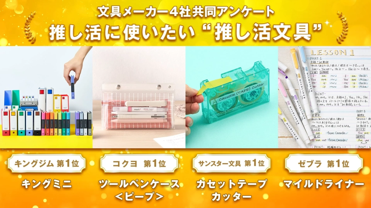 Overall results for Oshi-katsu Stationery