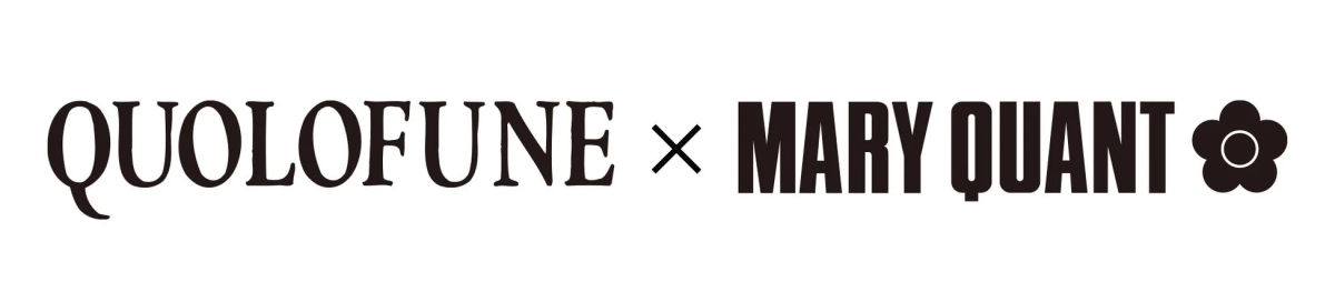 QUOLOFUNE and MARY QUANT Collaboration Logo