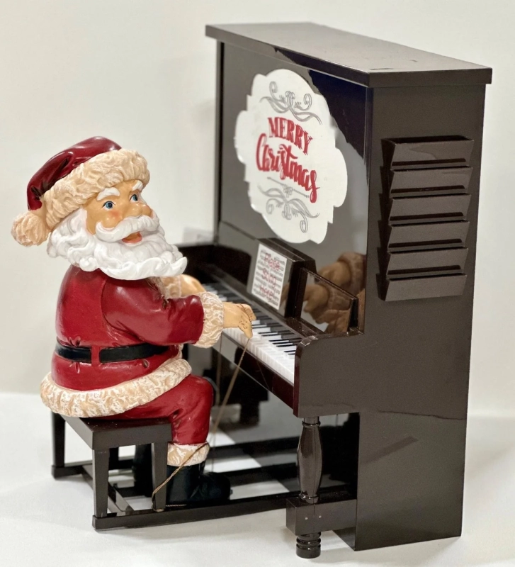 Art Print Japan Sing-Along Santa/Upright Piano