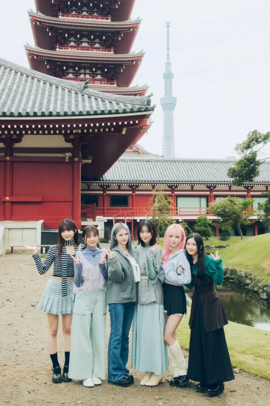 Group in Asakusa with Skytree