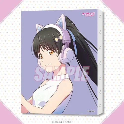 Canvas Art - Black-haired girl