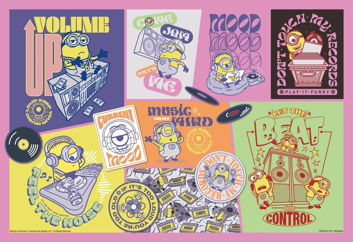 Minions Play It Funky Art