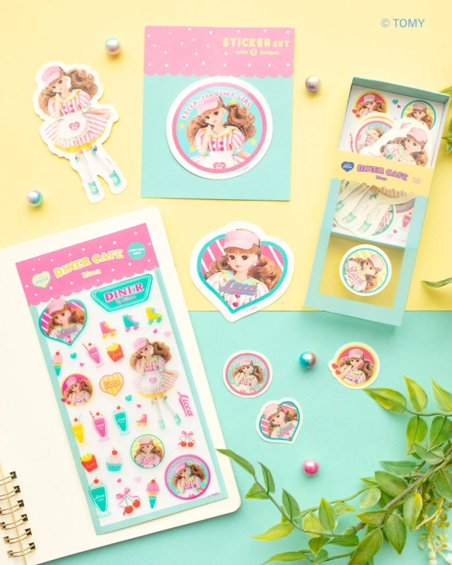 Licca-chan Diner Cafe Stationery