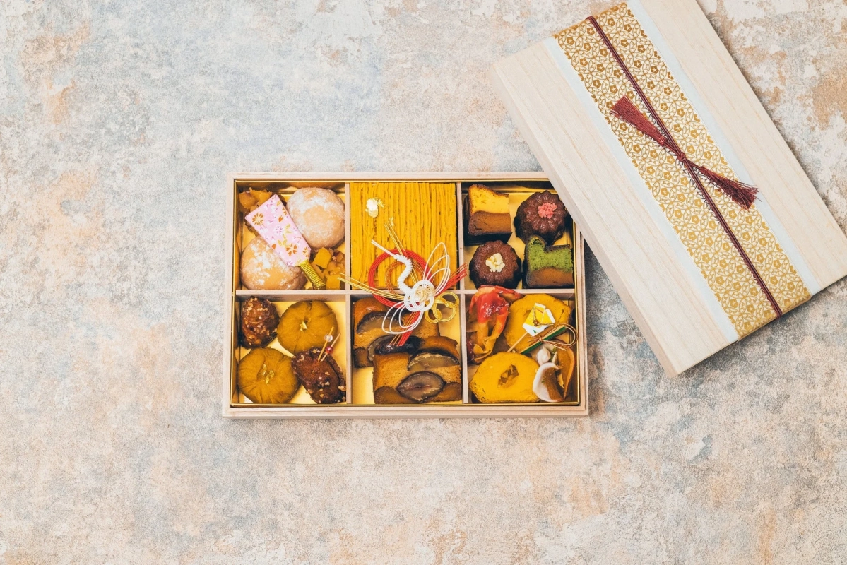 Sweets Osechi Presentation