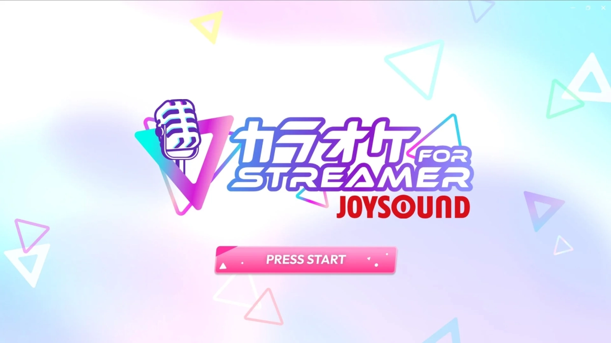 Karaoke JOYSOUND for STREAMER Title Screen