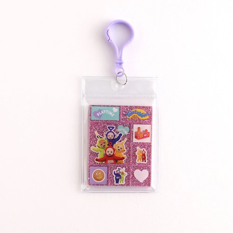 Teletubbies Tile Seal Style Acrylic Keychain