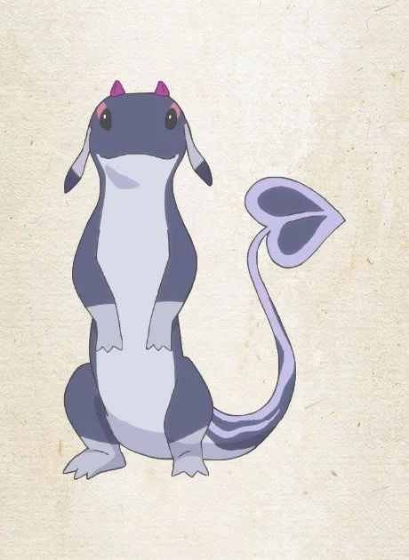 Black Lizard character art