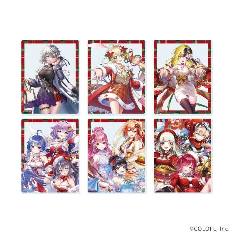 Acrylic Cards with Christmas-themed official Shironeko Project art
