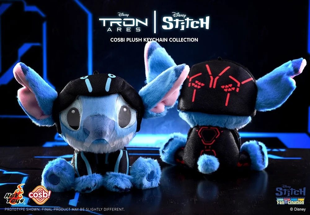 Tron | Stitch Plush Keychains