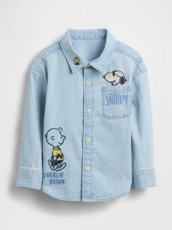 Peanuts Denim Big Shirt