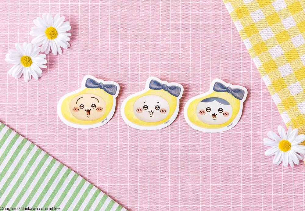 Chiikawa Banana Pudding Cake Stickers