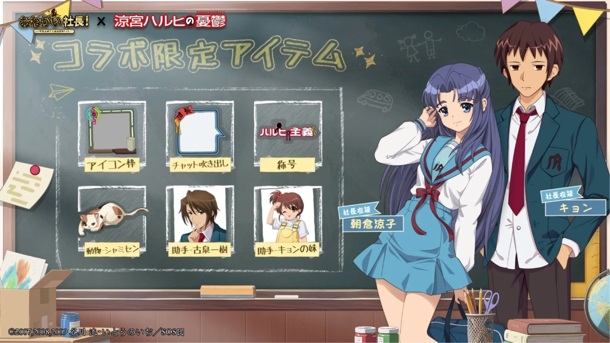 Many other collaboration items