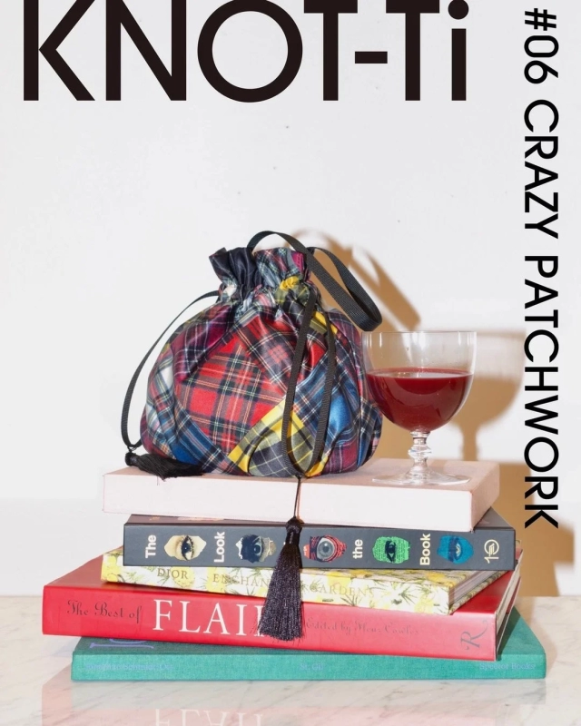 KNOT-Ti Crazy Patchwork Bag