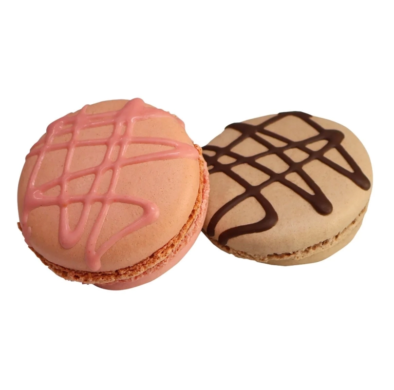 Sweet Happiness: Two-Tone Macarons