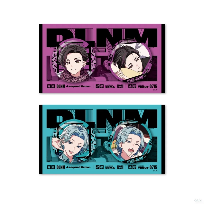 Glitter Can Badge Set