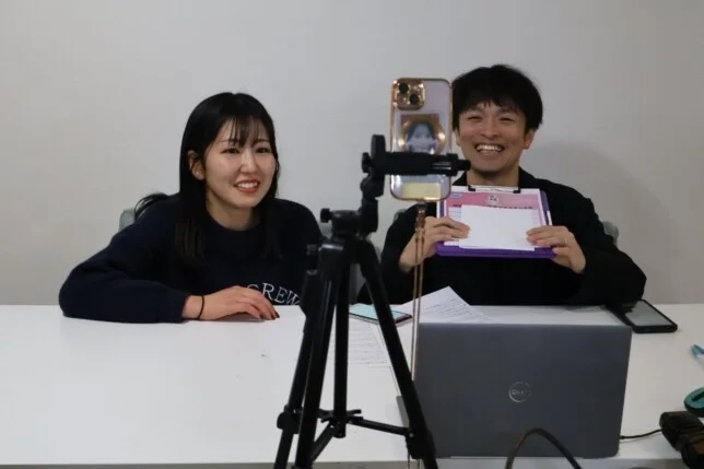 People discussing character trends