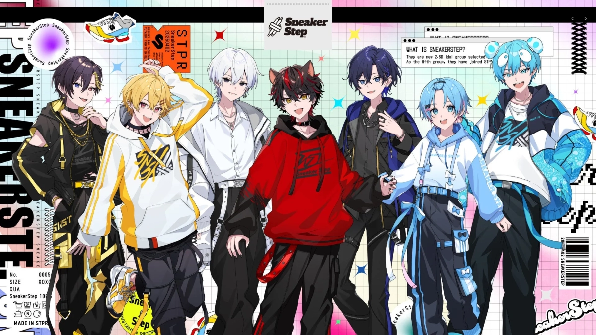 SneakerStep Prod.STPR MUSIC character art