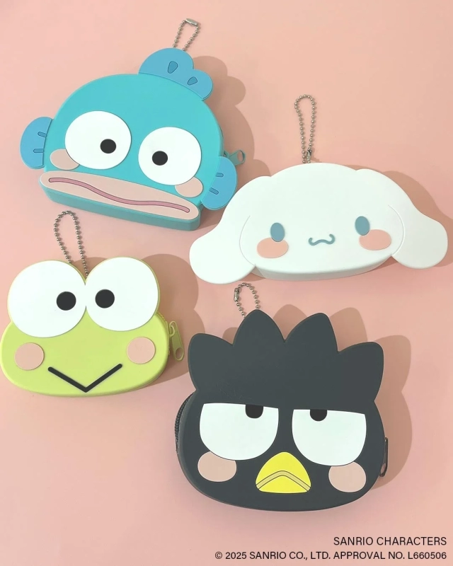 Sanrio Characters Silicone Coin Cases
