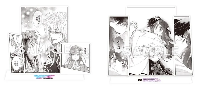 Diorama-style Manga Frame Acrylic Stands