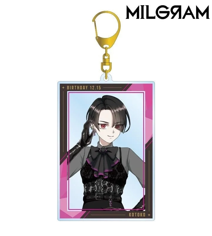 BIG Acrylic Key Holder Kotoko Birthday ver. Vol. 2