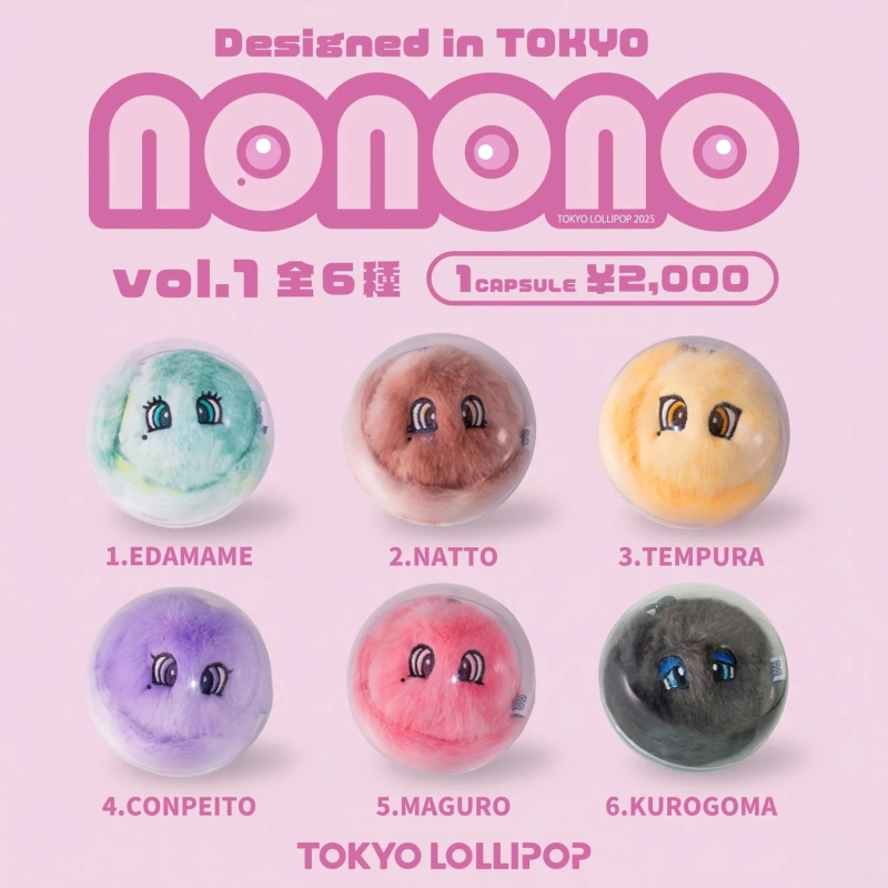 TOKYO LOLLIPOP nonono Capsule Toy