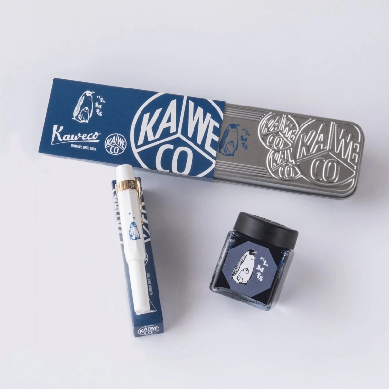 Kaweco Sport Emperor Penguin Fountain Pen Ink Set