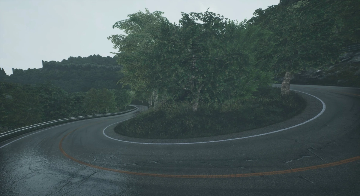 Akina (Rain) Course View 2