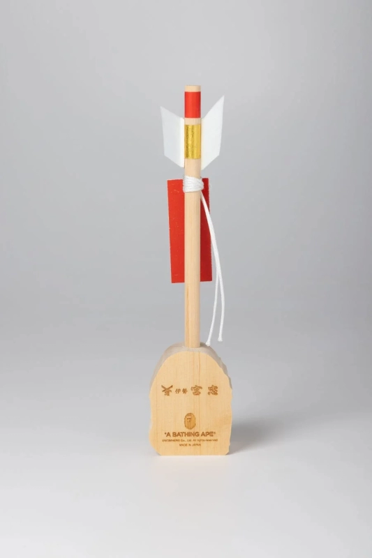 Base with "Ise Miyatada A BATHING APE®" inscription