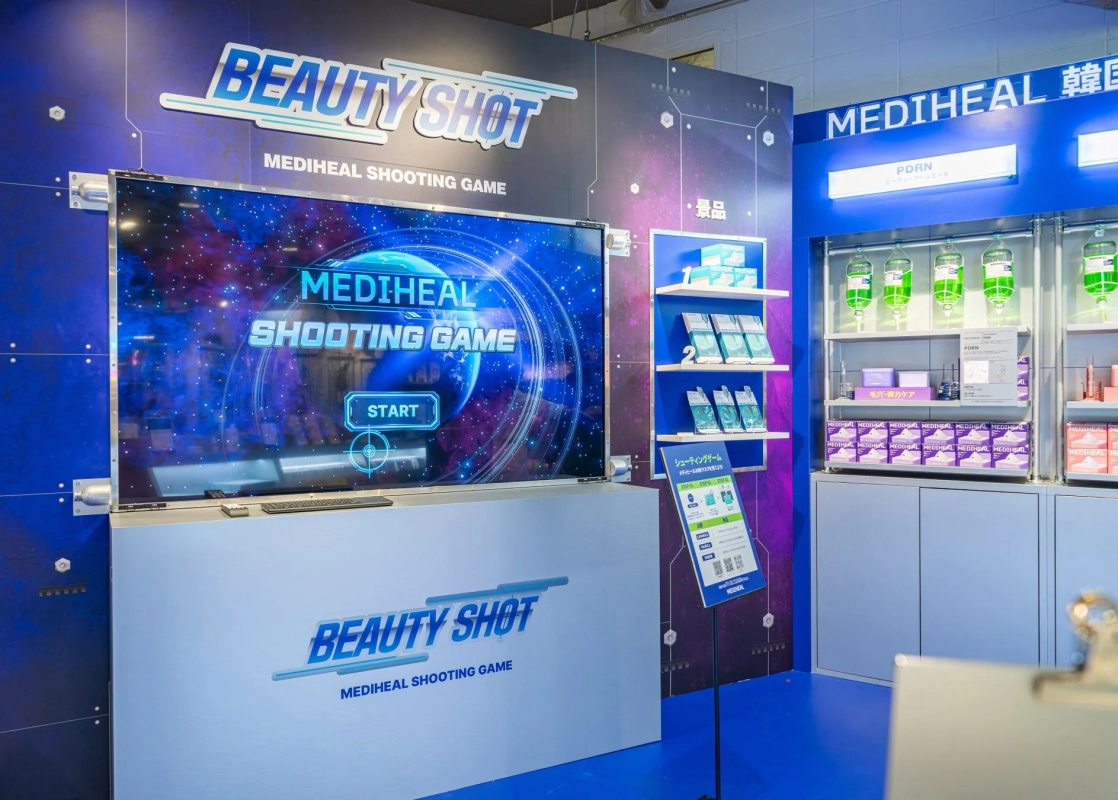 MEDIHEAL Shooting Game Booth