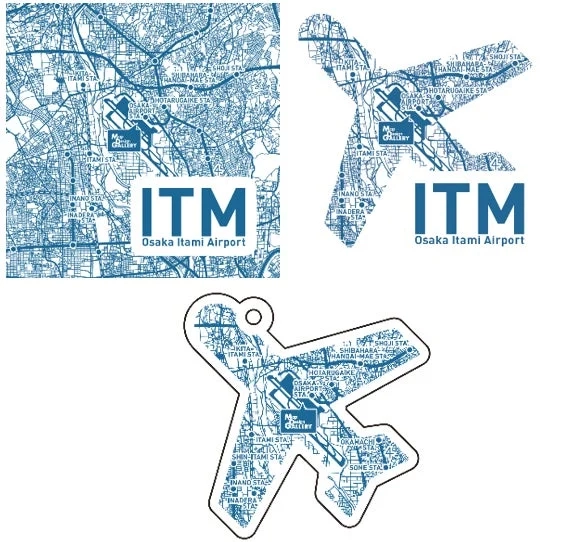 Itami Airport Map Designs