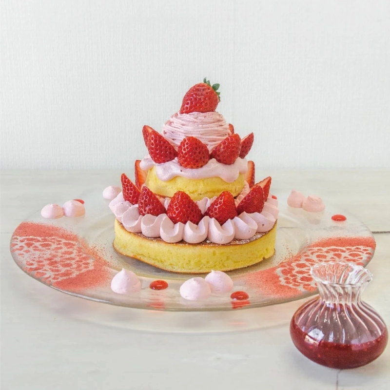 Strawberry! Strawberry! Strawberry! Pancake
