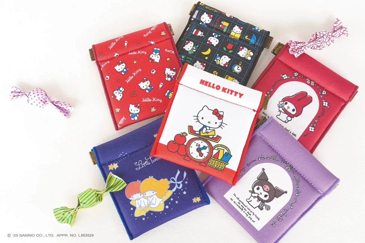 Sanrio Character Fluffy Pouches