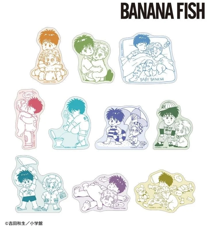 Trading Die-cut Stickers BABY BANANA ver.