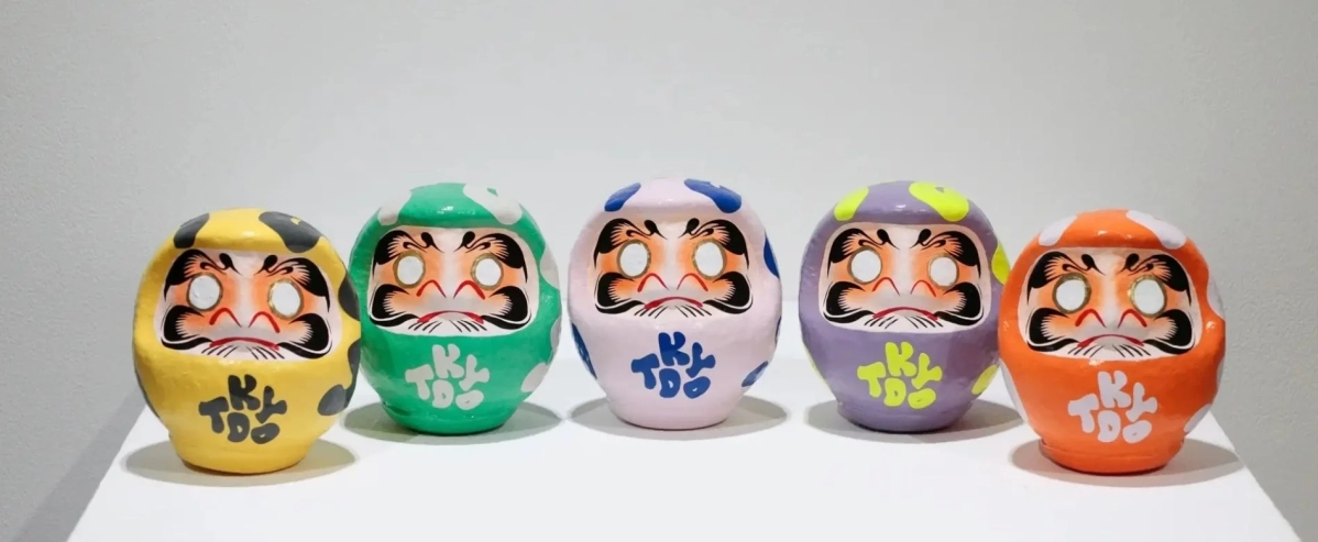 Colorful Daruma Dolls