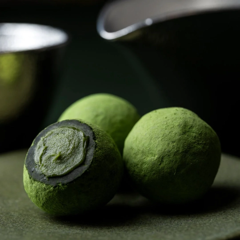 Matcha x Kyoto Sake close-up