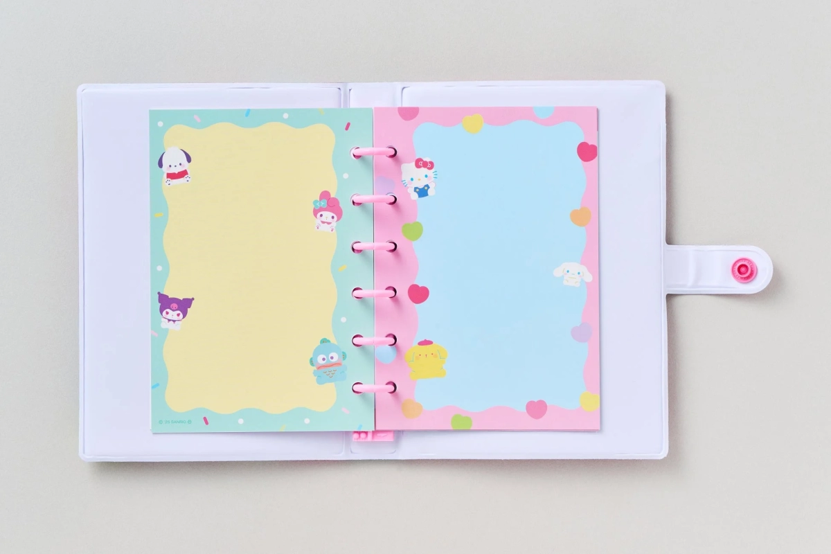 Sanrio Characters Mini Binder Interior