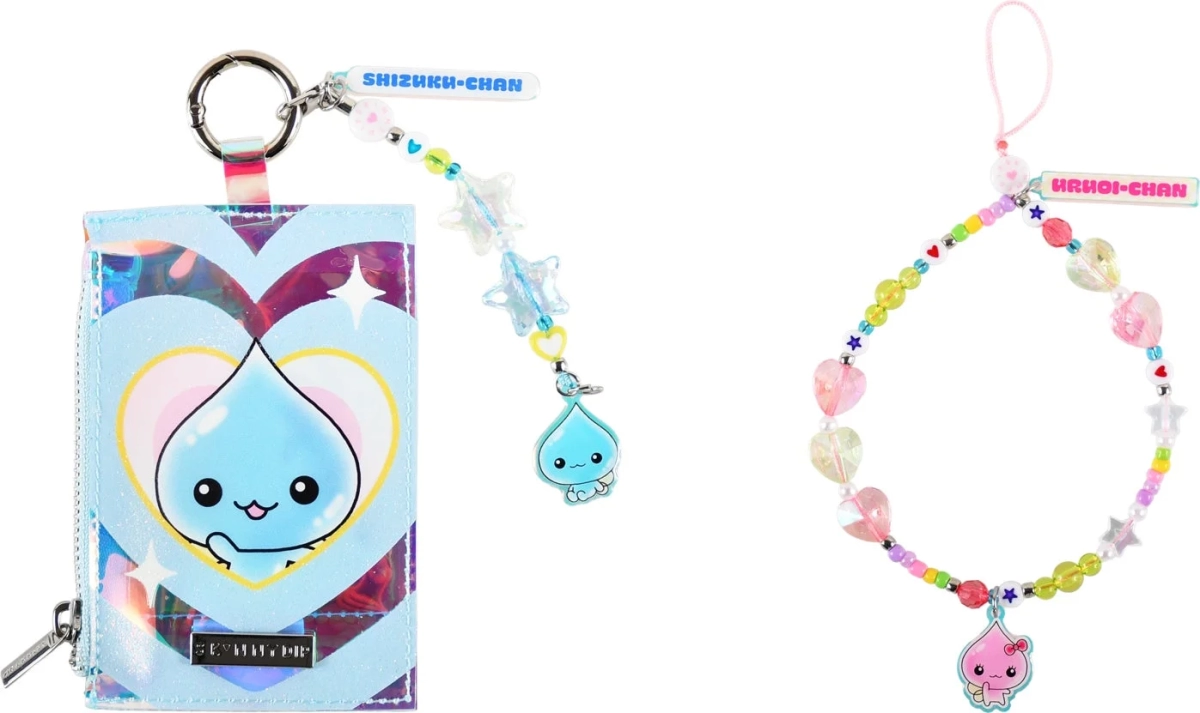 Shizuku-chan ID Card Case and Uruoi-chan Phone Strap