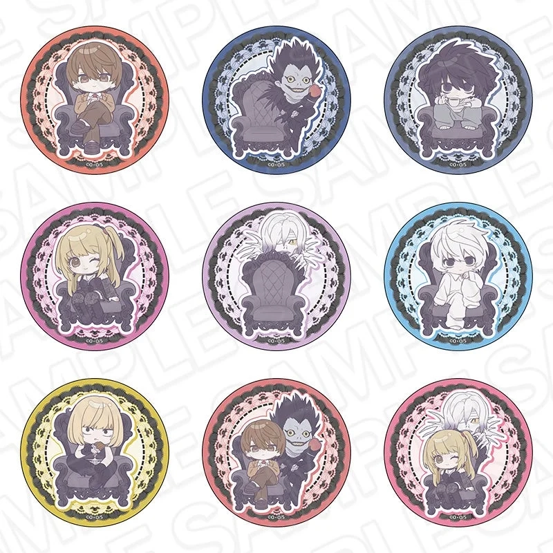 DEATH NOTE Hologram Can Badges