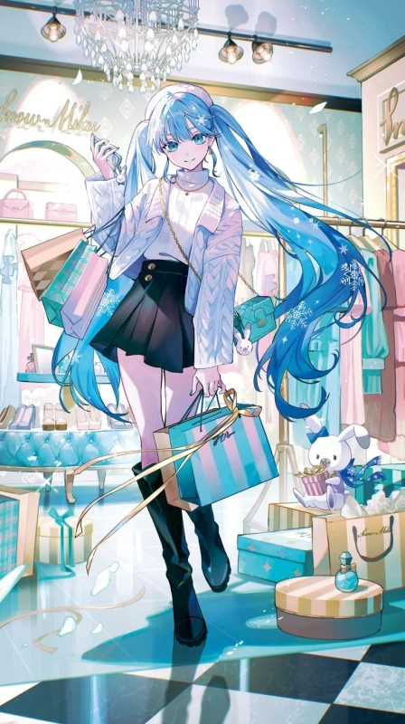 Snow Miku by Ozaki Domino