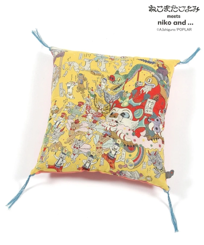 Nekomata Goyomi Zabuton Neko Neko Carnival