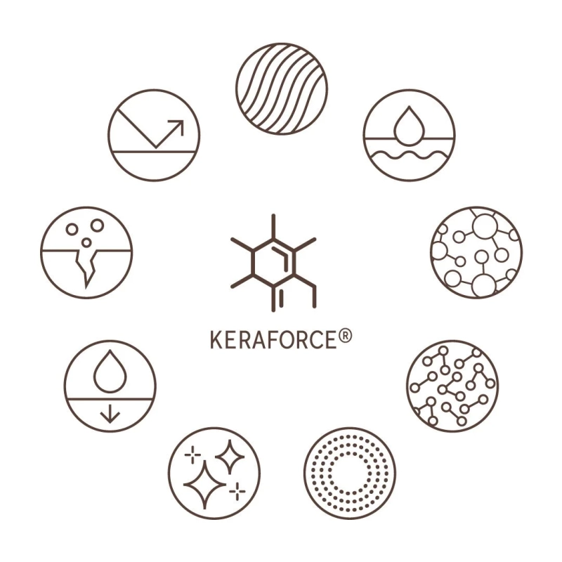KERAFORCE® logo with various icons
