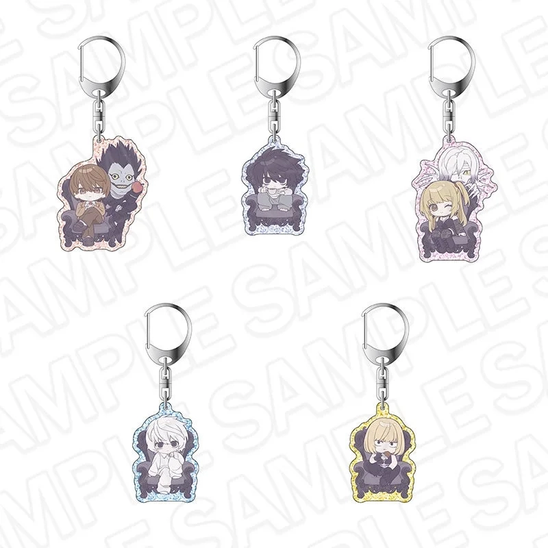 DEATH NOTE Glitter Keyholders