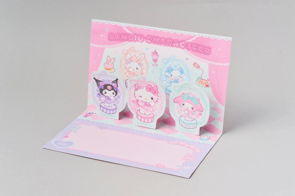 Sanrio Characters Pop-Out Card