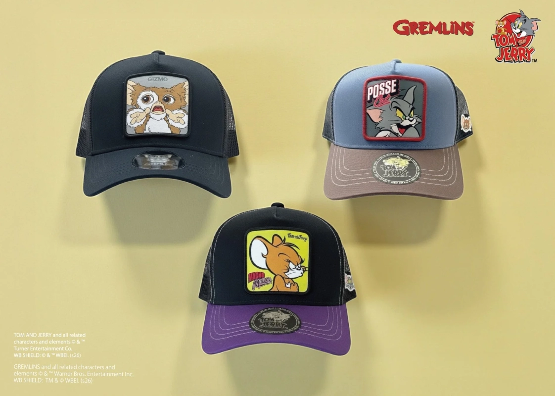 GREMLINS and Tom and Jerry Caps